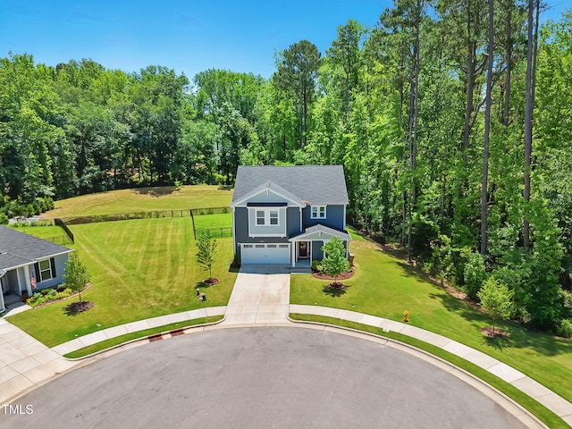 187 Harpers Landing Rd, Garner, NC 27529 - aerial view of property and surrounding area