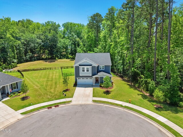 187 Harpers Landing Rd, Garner, NC 27529 - aerial view of property and surrounding area