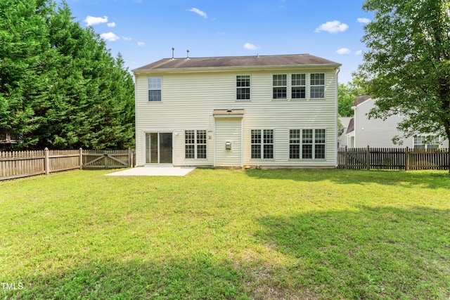 107 Woolard Way, Apex, NC 27502 - back of house with a patio area