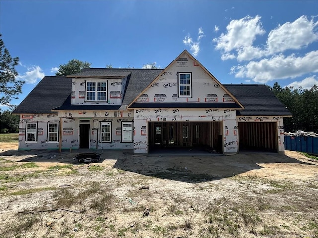 157 Edgar Way, Raeford, NC 28376 - property in mid-construction with a garage and a shingled roof
