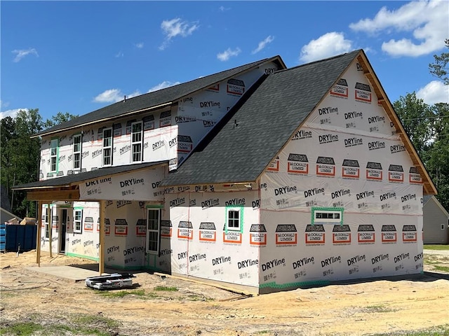 157 Edgar Way, Raeford, NC 28376 - view of property exterior featuring a shingled roof