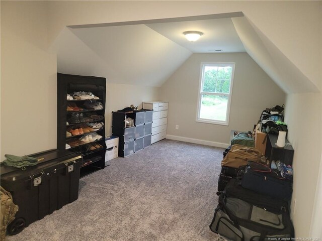 112 Nairn St, Fayetteville, NC 28311 - bonus room featuring carpet and vaulted ceiling