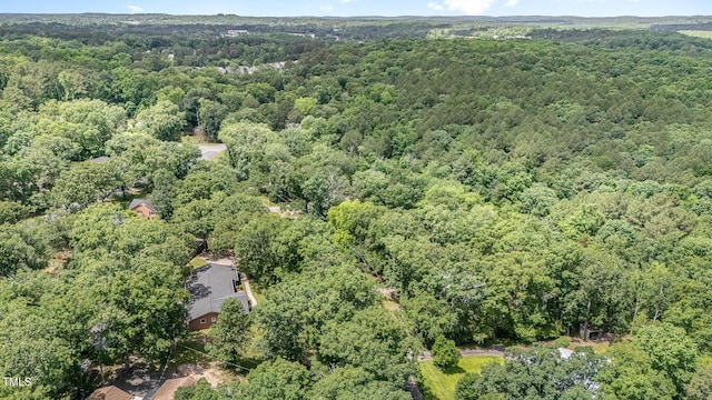 134 Chateau Rd, Durham, NC 27704 - aerial view of property's location featuring a forest