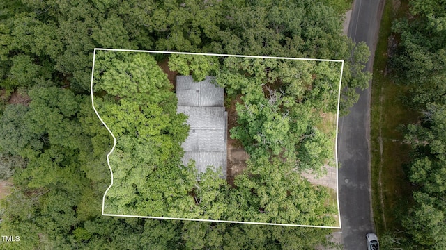 134 Chateau Rd, Durham, NC 27704 - view of property location with property boundaries highlighted