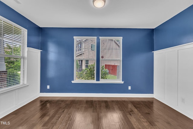 2018 Morehead Hill Ct, Durham, NC 27703 - unfurnished room with wood finished floors and baseboards