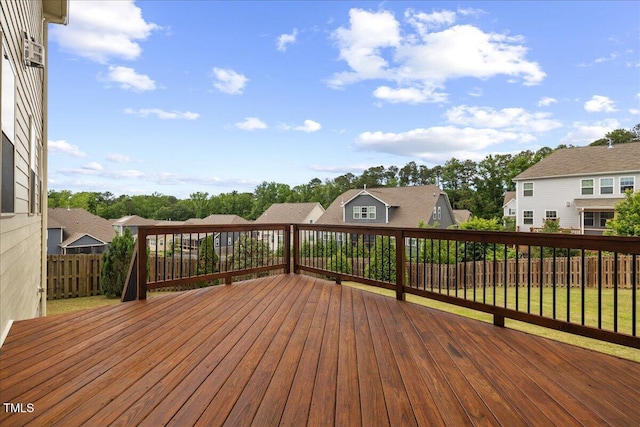 1704 Fawn Chase Ct, Wake Forest, NC 27587 - deck with a residential view