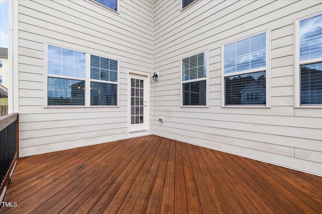 1704 Fawn Chase Ct, Wake Forest, NC 27587 - view of wooden terrace