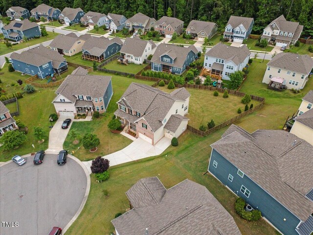 1704 Fawn Chase Ct, Wake Forest, NC 27587 - aerial perspective of suburban area