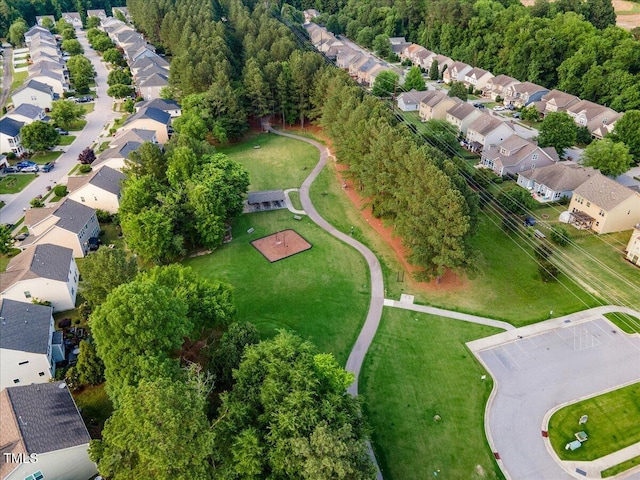 1704 Fawn Chase Ct, Wake Forest, NC 27587 - aerial overview of property's location with nearby suburban area