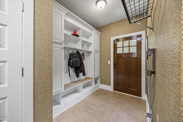 12636 Old Creedmoor Rd, Raleigh, NC 27613 - mudroom featuring light tile patterned flooring