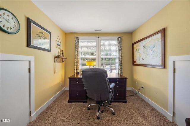 12636 Old Creedmoor Rd, Raleigh, NC 27613 - office featuring baseboards and dark colored carpet