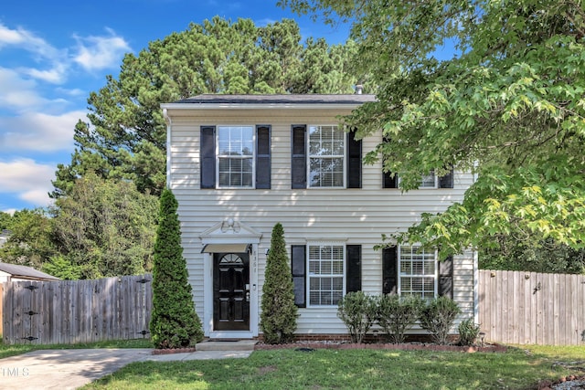 8361 Mcguire Dr, Raleigh, NC 27616 - view of colonial house