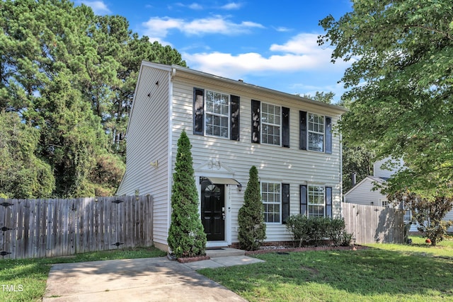 8361 Mcguire Dr, Raleigh, NC 27616 - view of colonial house