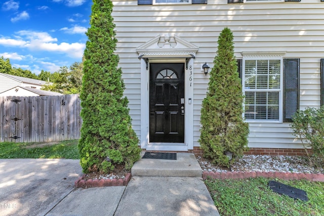 8361 Mcguire Dr, Raleigh, NC 27616 - doorway to property