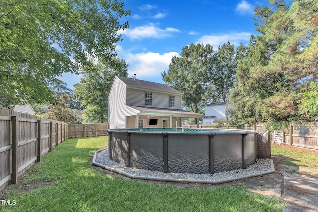 8361 Mcguire Dr, Raleigh, NC 27616 - rear view of property featuring a fenced backyard