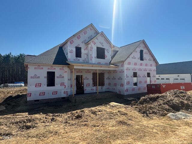 163 Batten Hill Ln, Selma, NC 27576 - view of property in mid-construction