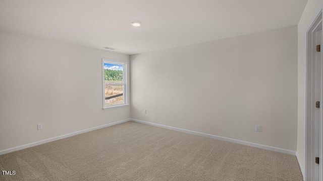 194 Gilmer St, Fuquay Varina, NC 27526 - spare room with light carpet and baseboards
