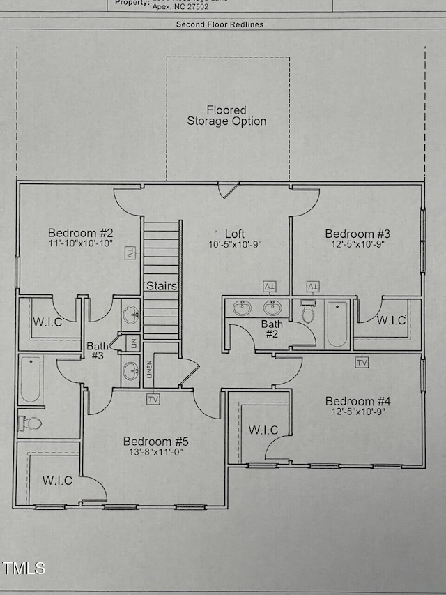 2309 Redbridge Ln, Apex, NC 27502 - room layout