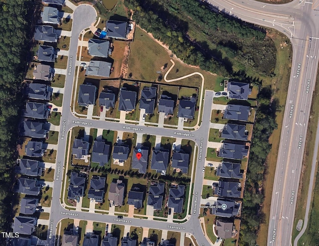 2309 Redbridge Ln, Apex, NC 27502 - aerial overview of property's location