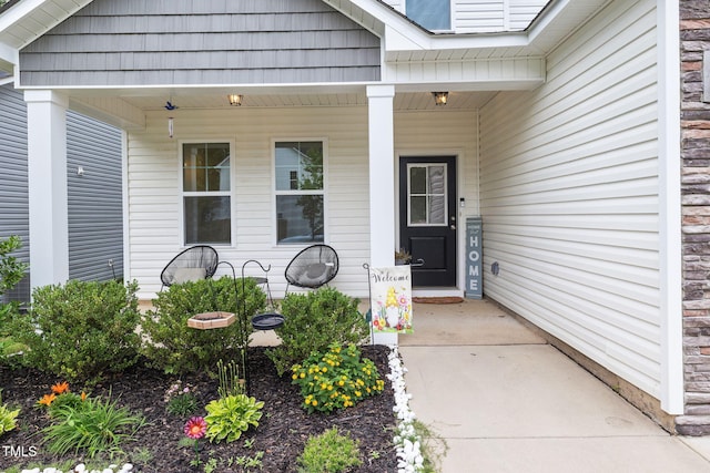 389 Whetstone Dr, Angier, NC 27501 - entrance to property with covered porch