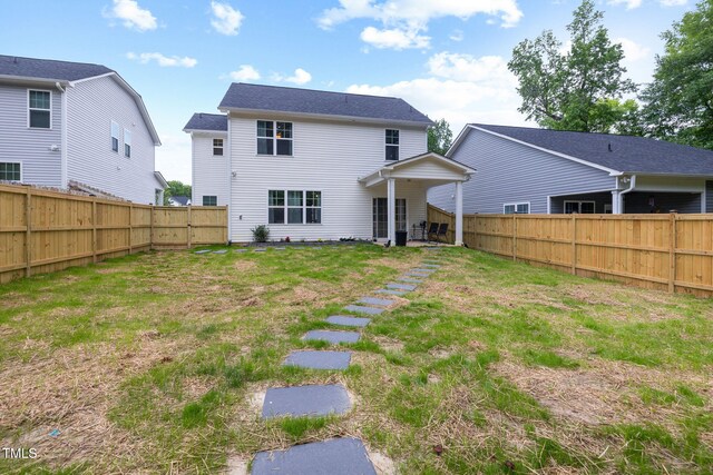 389 Whetstone Dr, Angier, NC 27501 - view of rear view of property
