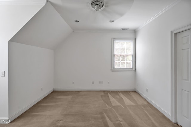 100 Sundance Pl, Chapel Hill, NC 27514 - additional living space featuring light colored carpet and vaulted ceiling