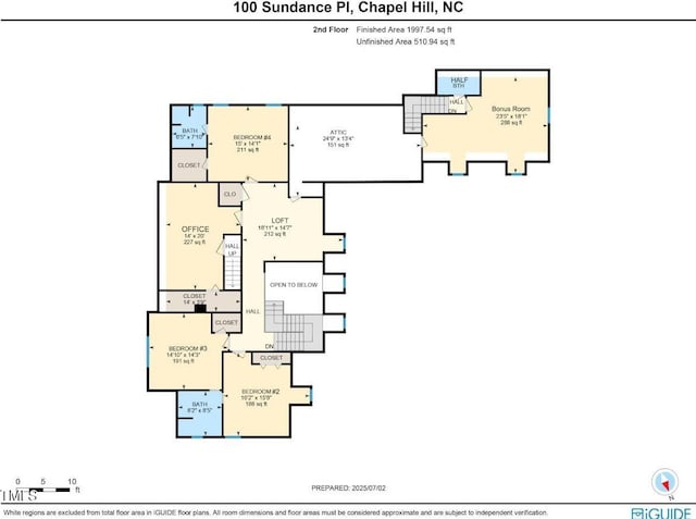 100 Sundance Pl, Chapel Hill, NC 27514 - view of home floor plan
