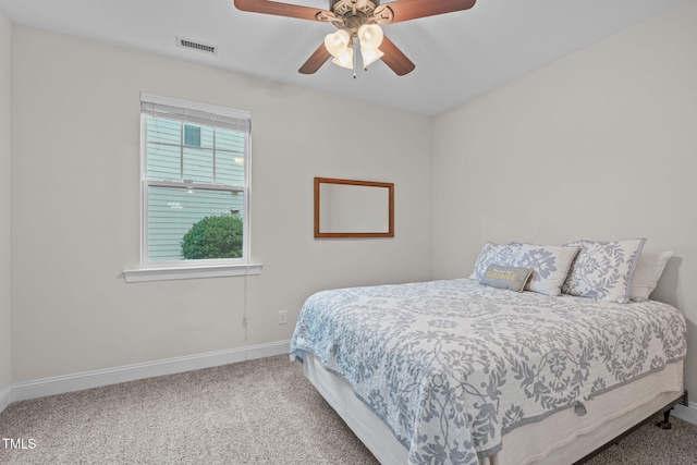 1939 Mostyn Ln, Apex, NC 27502 - bedroom with baseboards, carpet flooring, and a ceiling fan