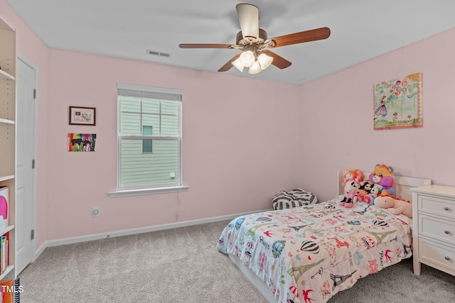 1939 Mostyn Ln, Apex, NC 27502 - carpeted bedroom featuring ceiling fan and baseboards