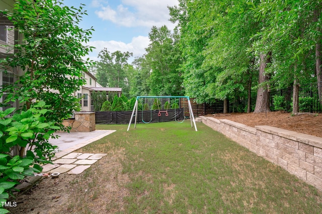 1939 Mostyn Ln, Apex, NC 27502 - view of yard featuring a playground