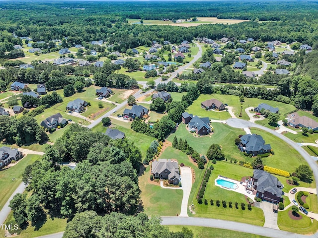 105 Somerley Dr, Garner, NC 27529 - aerial perspective of suburban area