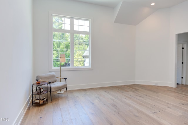 2114 Cowper Dr, Raleigh, NC 27608 - sitting room featuring plenty of natural light, light wood finished floors, and recessed lighting