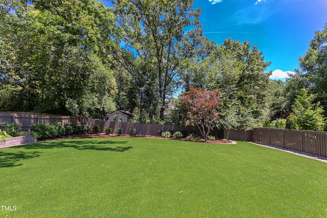 2114 Cowper Dr, Raleigh, NC 27608 - view of fenced backyard