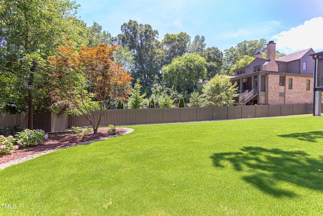 2114 Cowper Dr, Raleigh, NC 27608 - view of fenced yard
