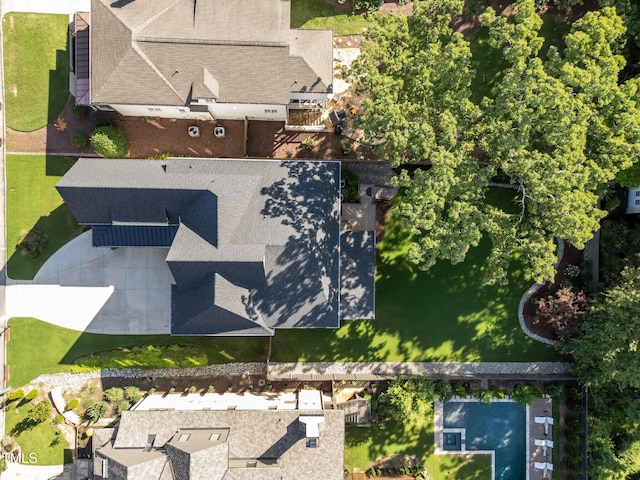 2114 Cowper Dr, Raleigh, NC 27608 - drone / aerial view