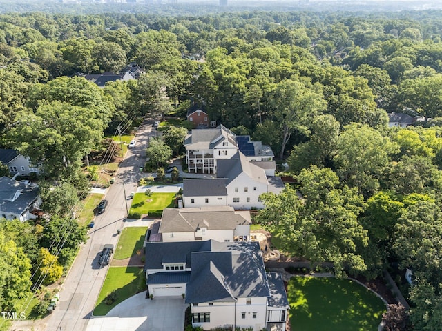 2114 Cowper Dr, Raleigh, NC 27608 - drone / aerial view of a forest