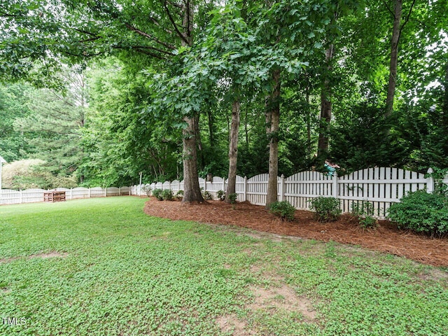 9020 Branch Creek Way, Apex, NC 27539 - view of fenced yard