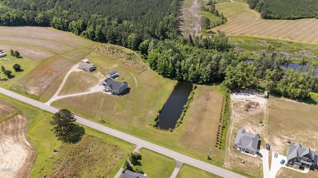 540 Pine Ridge Rd, Zebulon, NC 27597 - view of property location featuring a large body of water and a forest