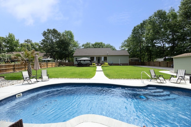 150 Churchill Rd, Louisburg, NC 27549 - view of pool featuring a patio area