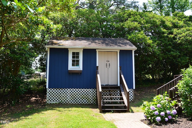 5617 Groomsbridge Ct, Raleigh, NC 27612 - view of outdoor structure