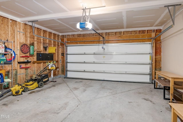 106 Elmsford St, Durham, NC 27703 - garage featuring a garage door opener