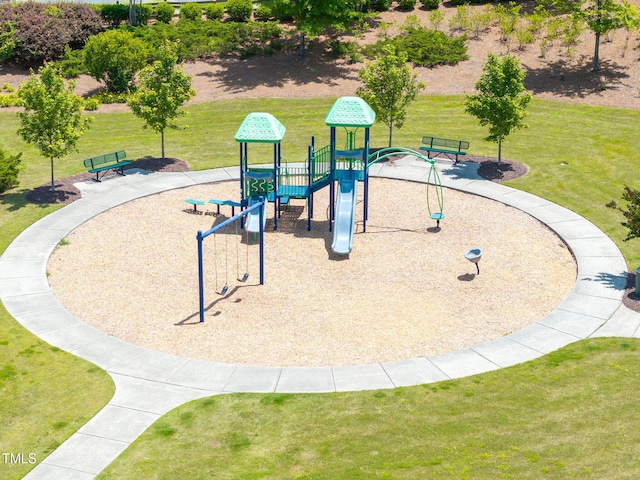 106 Elmsford St, Durham, NC 27703 - community playground featuring a lawn