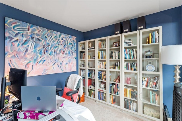 352 Weymouth Close, Pittsboro, NC 27312 - view of carpeted home office