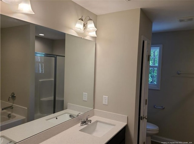 2312 Smith Rd, Hope Mills, NC 28348 - full bath with vanity and toilet