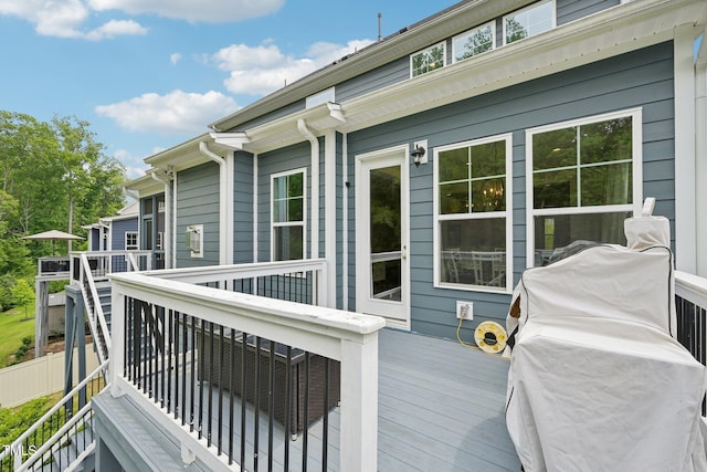421 Gilpin Way, Cary, NC 27519 - view of deck
