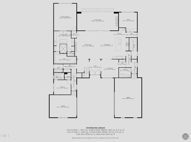 7545 Hasentree Club Dr, Wake Forest, NC 27587 - home floor plan
