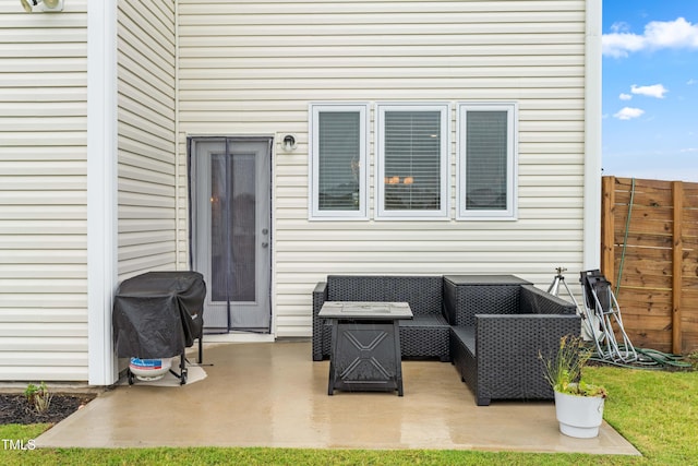 66 Arlie Ln, Lillington, NC 27546 - view of patio / terrace with area for grilling