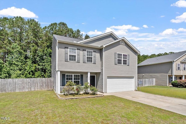 228 Botanical Ct, Bunnlevel, NC 28323 - view of front of property featuring an attached garage and driveway