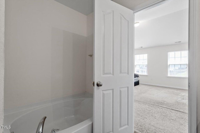 228 Botanical Ct, Bunnlevel, NC 28323 - bathroom with baseboards