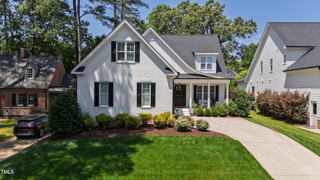 911 Canterbury Rd, Raleigh, NC 27607 - view of front facade featuring brick siding and a front lawn